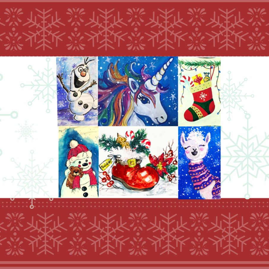 Atelier de pictura - Pregatiri colorate pentru sosirea lui Mos Nicolae (4 decembrie ora: 17.00)