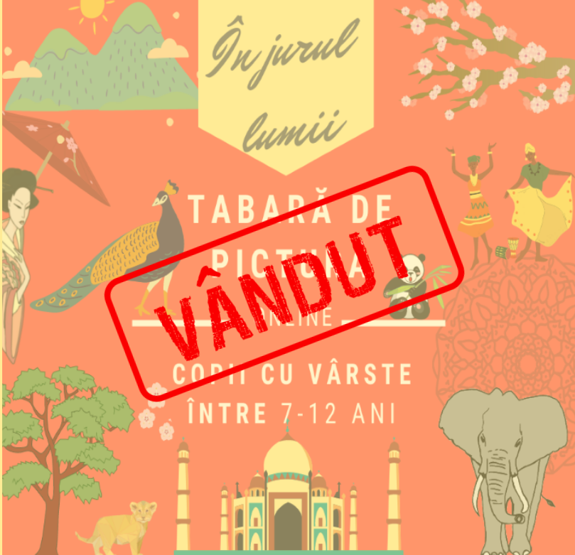 In jurul lumii-Tabara de pictura-Online (19-20-21 iulie 2021, ora:17.30)