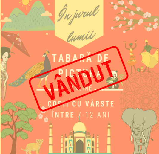 In jurul lumii-Tabara de pictura-Online (19-20-21 iulie 2021, ora:17.30)