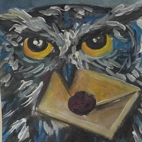 Curs Pictura Bufnita Hedwig (7-10 ani) -Online