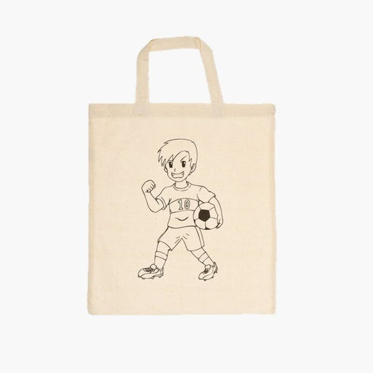 Set de pictat sacosica din in natur Fotbalist