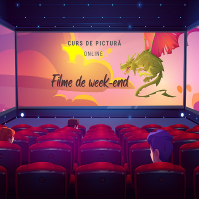 Curs Pictura Filme de week-end- copii: 8-12 ani ( 22 ian, 29 ian, 5 feb,12 feb - ora 12.30)